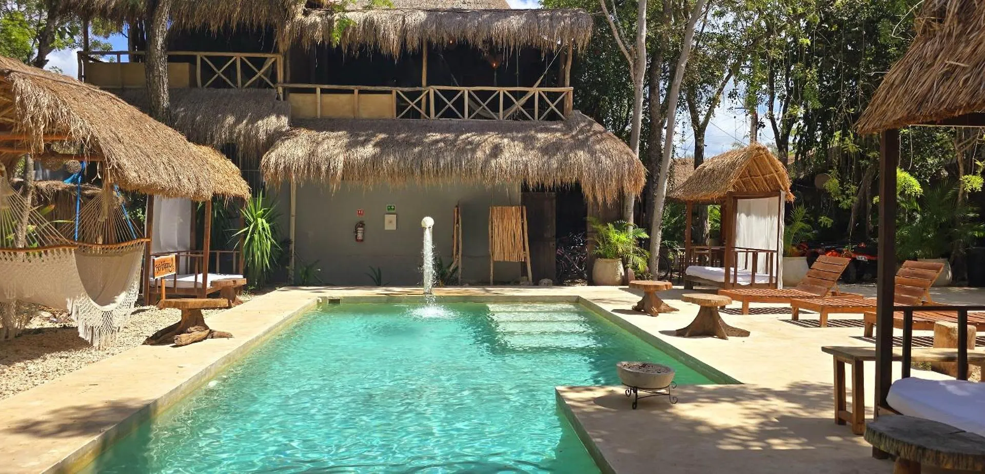 招待所 Hotel Kin Tulum Jungle Deluxe 墨西哥